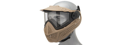 AC-0026T G-Force F2 Single Layer Full Face Mask - TAN
