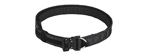 CA-2129B Special Combat Belt with Cobra Buckle (Color: Black)