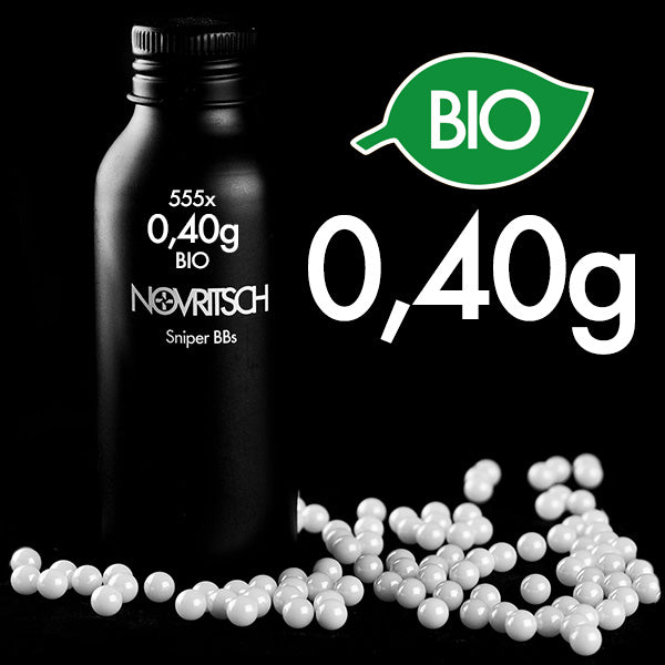 Novritsch 0.40g x 555pcs Sniper BIO BBs