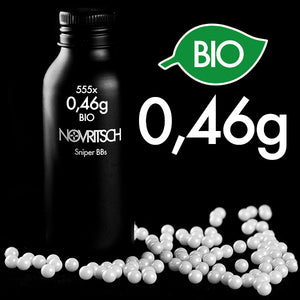 Novritsch 0.46g x 555pcs Sniper BIO BBs