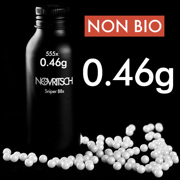 Novritsch 0.46g x 555pcs Sniper NON-BIO BBs