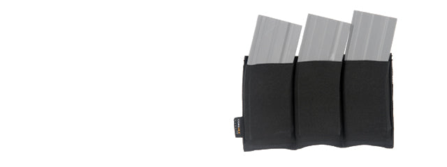 AC-151B Triple M4/M16 Magazine Pouch (Black)