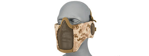 AC-643DD Tactical Elite Face and Ear Protective Mask (Desert Digital)