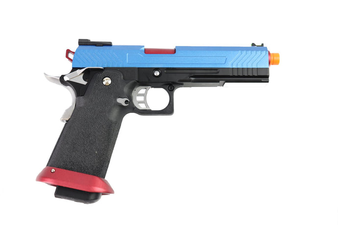 HX1105 AW Custom Hi-Capa Competition Grade Gas Blowback Airsoft Pistol (Color: Patriot)