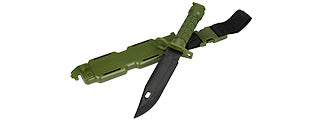 LANCER TACTICAL M9 DUMMY BAYONET W/ BLADE COVER FOR M4 / M16