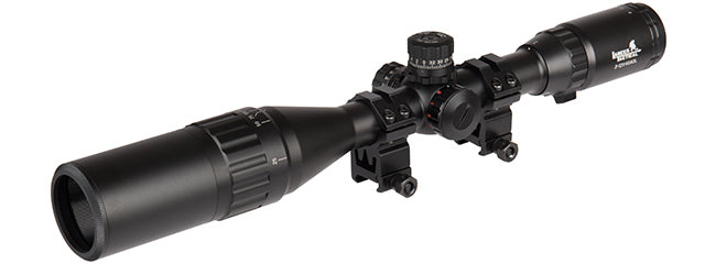 CA-1407 Lancer Tactical 3-12X40 AOL Red/Green/Blue Illuminated Scope
