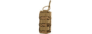 CA-881KN Lancer Tactical Nylon Pouch For Radio/Canteen (Coyote Brown)