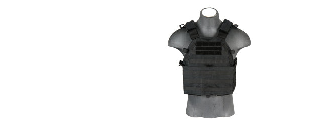 Lancer Tactical CA-311B 6094 1000D Tactical Vest [Nylon] (Black)