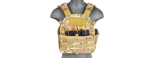 CA-311C2N 1000D Nylon Airsoft Molle Plate Carrier (Camo)