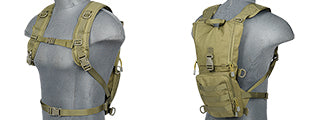 CA-321GN Light Weight Hydration Pack in OD Green