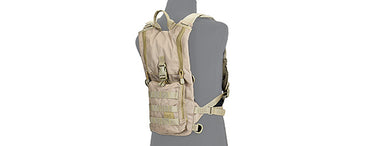 CA-321KN Nylon Lightweight Hydration Pack (Coyote Brown)