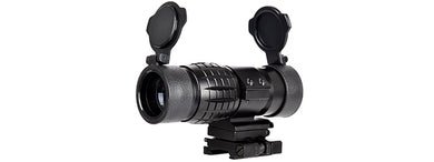 Lancer Tactical 1-3X Adjustable Magnifier w/ Picatinny Mount (BLACK)