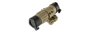CA-440 Lancer Tactical 1 - 3X Adjustable Magnifier w/ QD Mount (Tan)