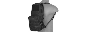 CA-880BN Tactical Molle Hydration Backpack (Black)