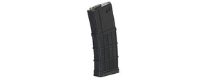 CA-I020-B Lancer Tactical 160rd Mid Capacity Polymer M4/M16 Airsoft AEG Rifle Magazine (Black)