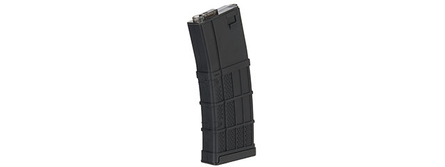 CA-I020-B Lancer Tactical 160rd Mid Capacity Polymer M4/M16 Airsoft AEG Rifle Magazine (Black)