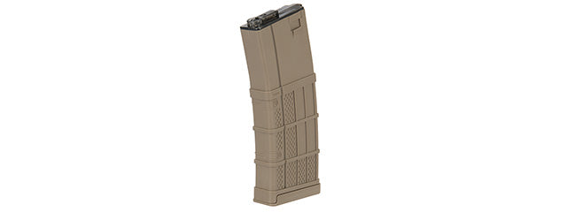 CA-I020-T Lancer Tactical 160rd Mid Capacity Polymer M4/M16 Airsoft AEG Rifle Magazine (TAN)