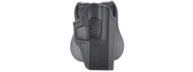 CY-G19G3 R-Defender Concealable Hard Shell Holster for Glock [G19, G23, G21] (BLACK)