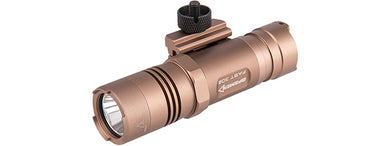 FAST302R-TN Opsmen FAST 302R Weapon Light 400-Lumen Flashlight for Picatinny Rail (Tan)
