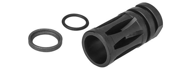 JG1019A-Flash AKM Assault Airsoft CCW Flash Hider (Black)