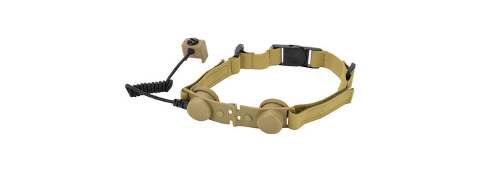 Z-TACTICAL Z045-DE Throat Mic Adapter For Bowman EVO III Headset