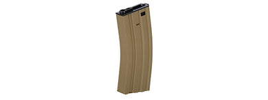 LT-01T-Mag Lancer Tactical High Capacity 300rd Metal AEG GEN 2 Mag Tan