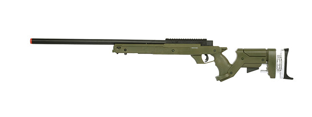 Wellfire SR22 Full Metal Bolt Action Type 22 Sniper Rifle - OD Green
