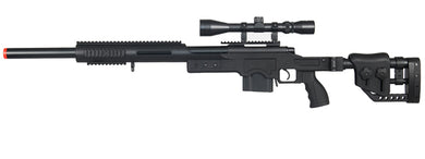 Well MB4410BA Bolt Action Rifle w/Scope (Color: Black)