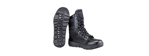 NcStar VISM ORYX Breathable Non-Slip Hight Boots - SIZE 8 (BLACK)