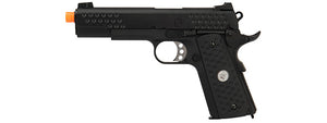 WE-E009BK WE Tech Full Metal Knighthawk 1911 Gas Blowback Airsoft Pistol (BLACK)