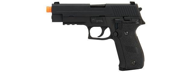 F004 WE Tech F226 E2 MK25 Gas Blowback Airsoft Pistol (BLACK)