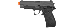 F003 WE Tech Full Metal F226 Series MK25 Gas Blowback Airsoft Pistol (BLACK)
