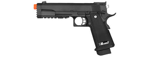 H011 WE-Tech Full Metal Hi Capa 5.2 R Version GBB Airsoft Pistol (BLACK)
