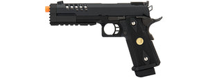 H012 WE Tech 1911 Hi-Capa Custom "Hyper Strike" Gas Blowback Airsoft Pistol (BLACK)