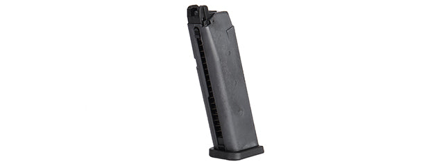 MG-G17GP WE Tech G17 / G18 25rd Nylon Polymer Gas Blowback Magazine (Black)