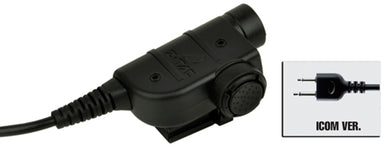 Z-Tactical Zsilynx Releases Chest PTT ICOM - Black