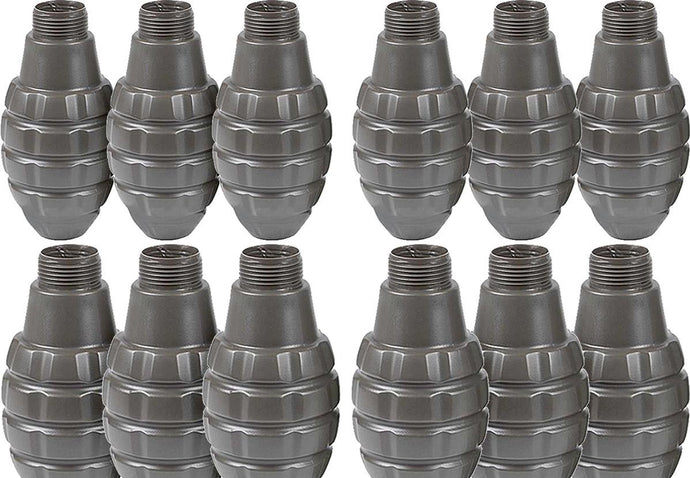 APS Hakkotsu Spare Replacement Shells For Thunder B Sound Grenade (Type: Pineapple Grenade - 12 Pack)