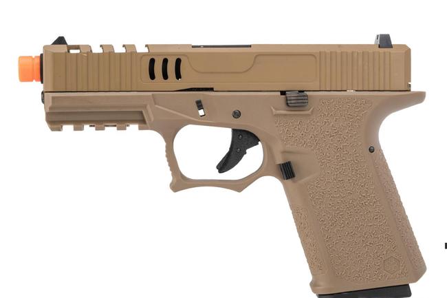 VX9201 AW Custom VX9 Compact Series Gas Blowback Airsoft Pistol (Model: X80 / FDE)