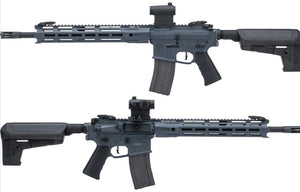 Krytac Full Metal Trident MKII-M SPR Airsoft AEG Rifle (Color: Combat Grey)