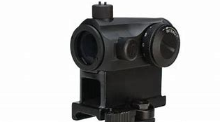 Avengers T1 Micro Reflex Red & Green Dot Sight / Scope w/ QD Riser (Color: Black)