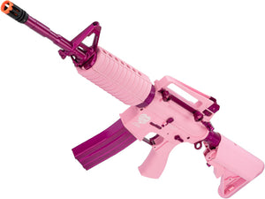 G&G M4 Carbine "Femme Fatale" Special Edition M4 Combat Machine Airsoft AEG Rifle (Package: Pink / Gun Only)