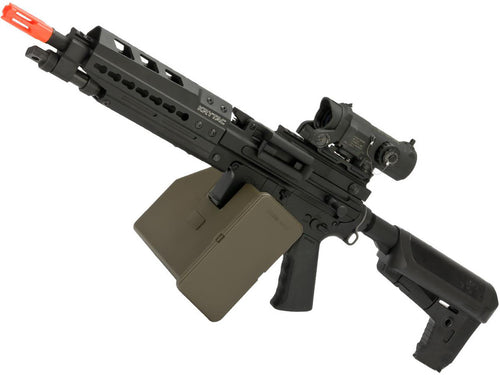 Krytac Full Metal Trident MK II LMG AEG Light Machine Gun with Keymod Handguard