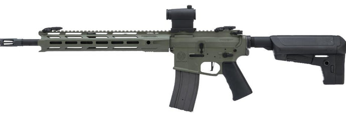 Krytac Full Metal Trident MKII-M SPR Airsoft AEG Rifle Foliage Green