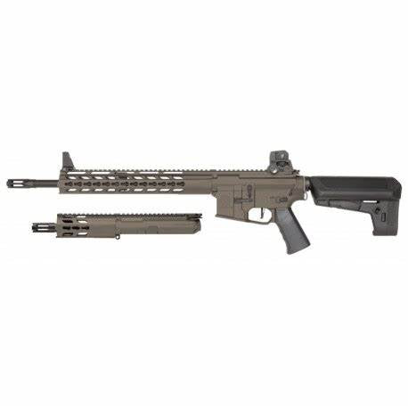 Krytac Full Metal Trident MKII SPR / PDW Upper Airsoft AEG Replica Package Tan